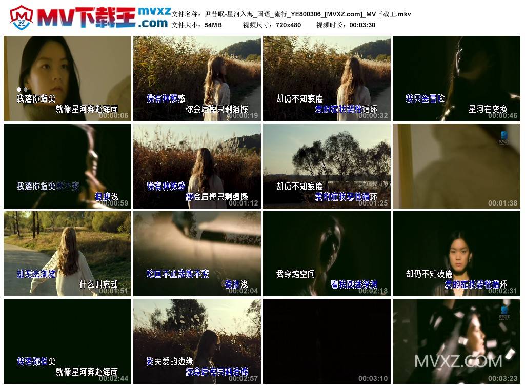 尹昔眠-星河入海_国语_流行_YE800306